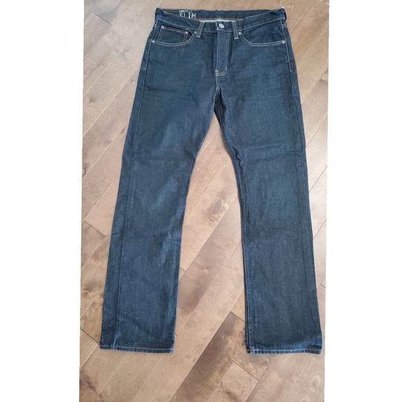 NWOT Indigo Straight Leg Jeans - Picture 2 of 4